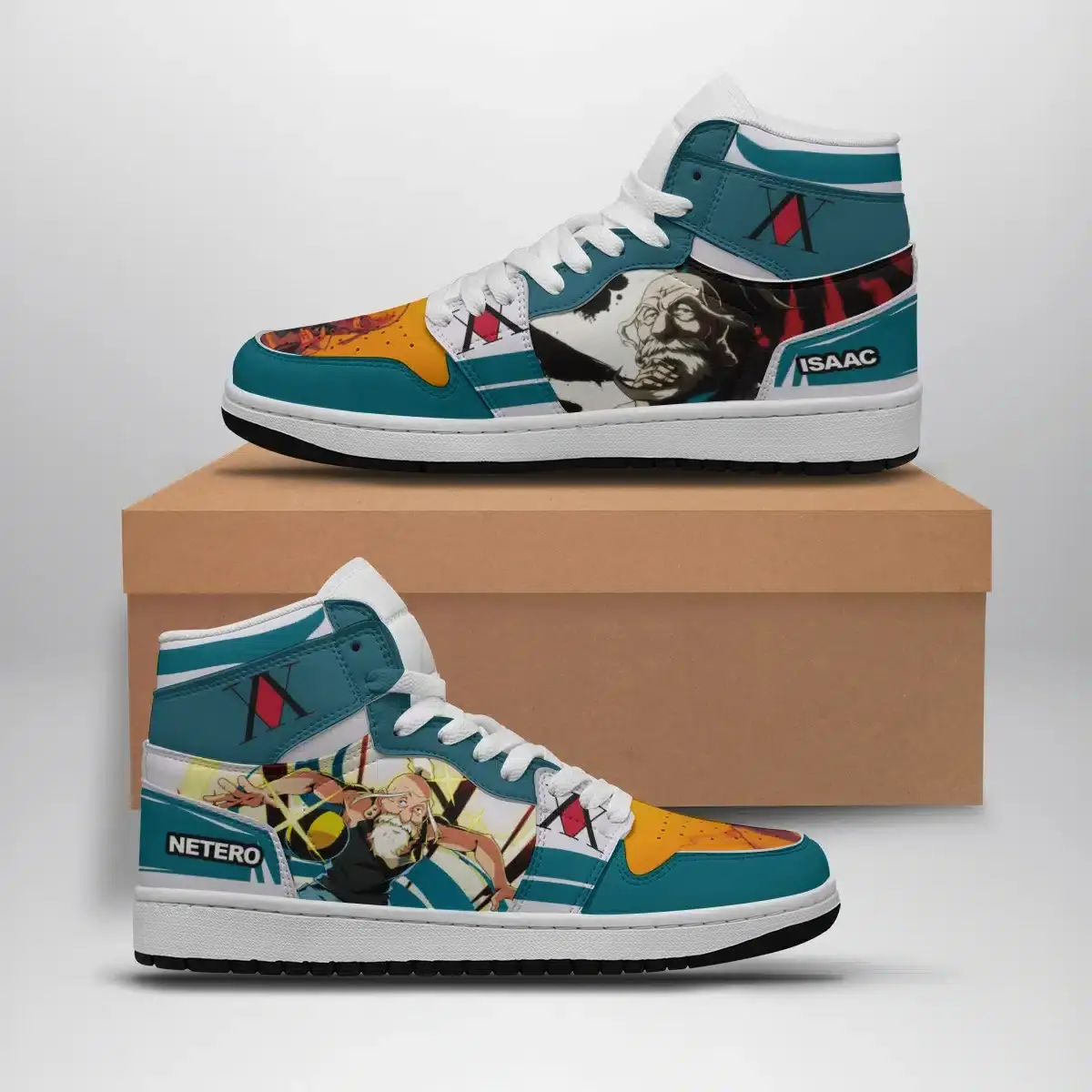 Isaac Netero Hunter X Hunter Air Jordan 1 Shoes