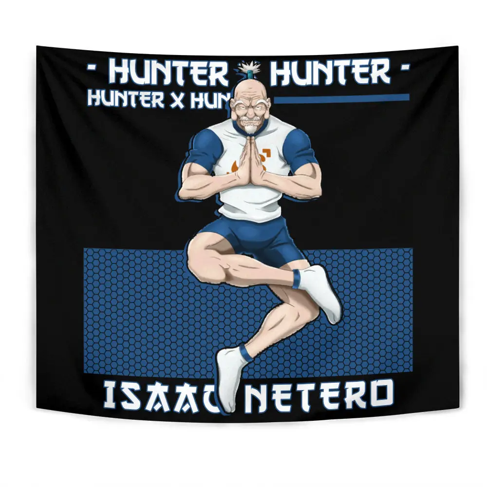 Isaac Netero Tapestry Custom Anime Wall Decor