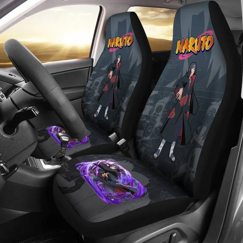 Itachi Akatsuki Car Seat Covers Custom Anime Car Accessories 