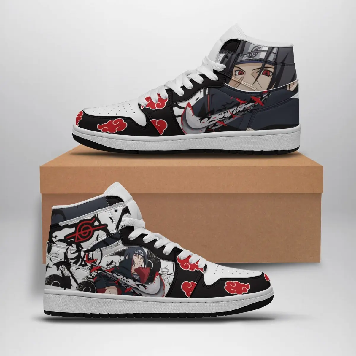 Itachi Clan Air Jordan 1 Shoes
