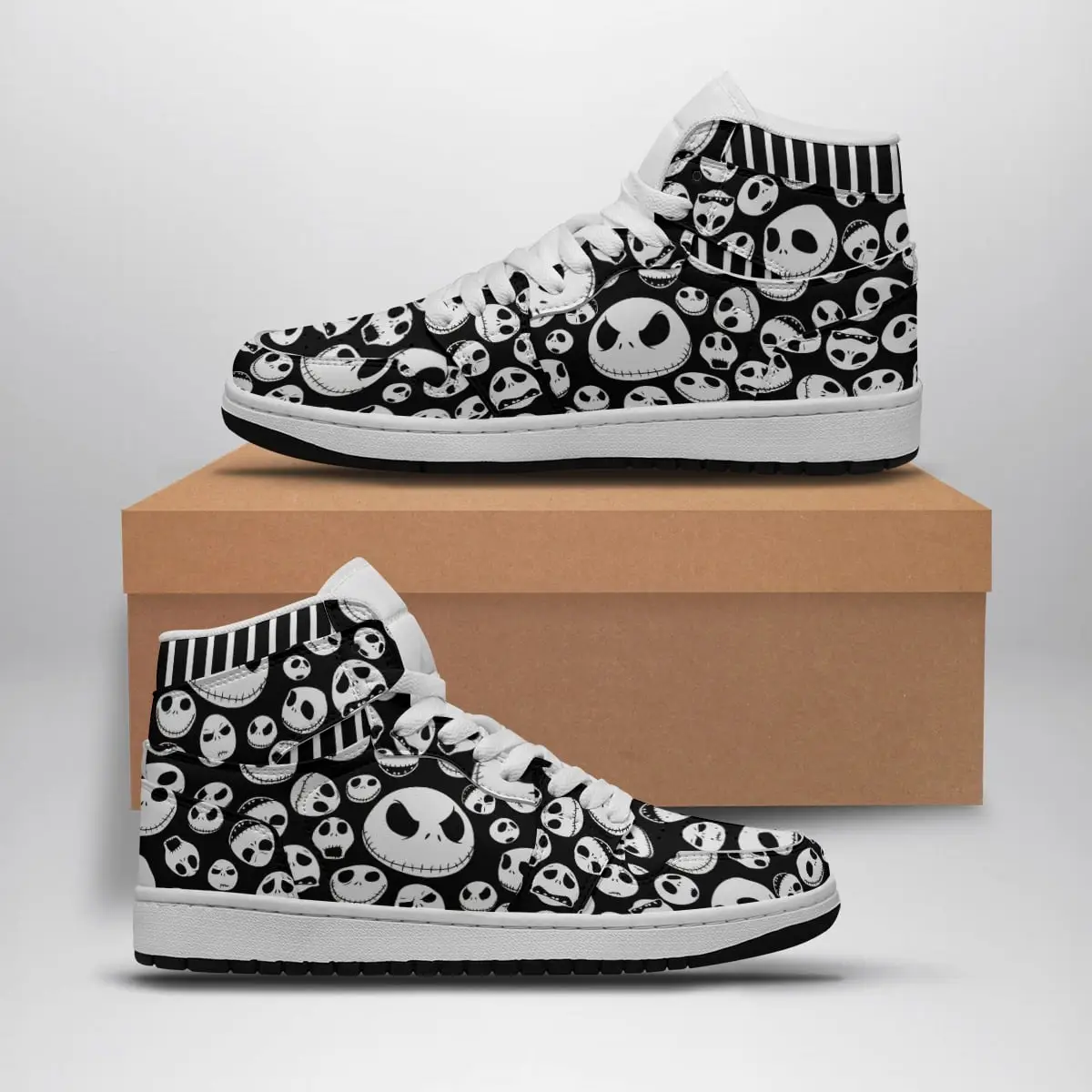 Jack Skellington Disney Air Jordan 1 Shoes