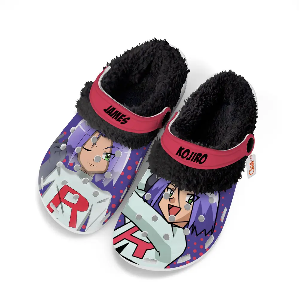 James Kojiro Edition Fleece-Lined Clogs Personalized Name