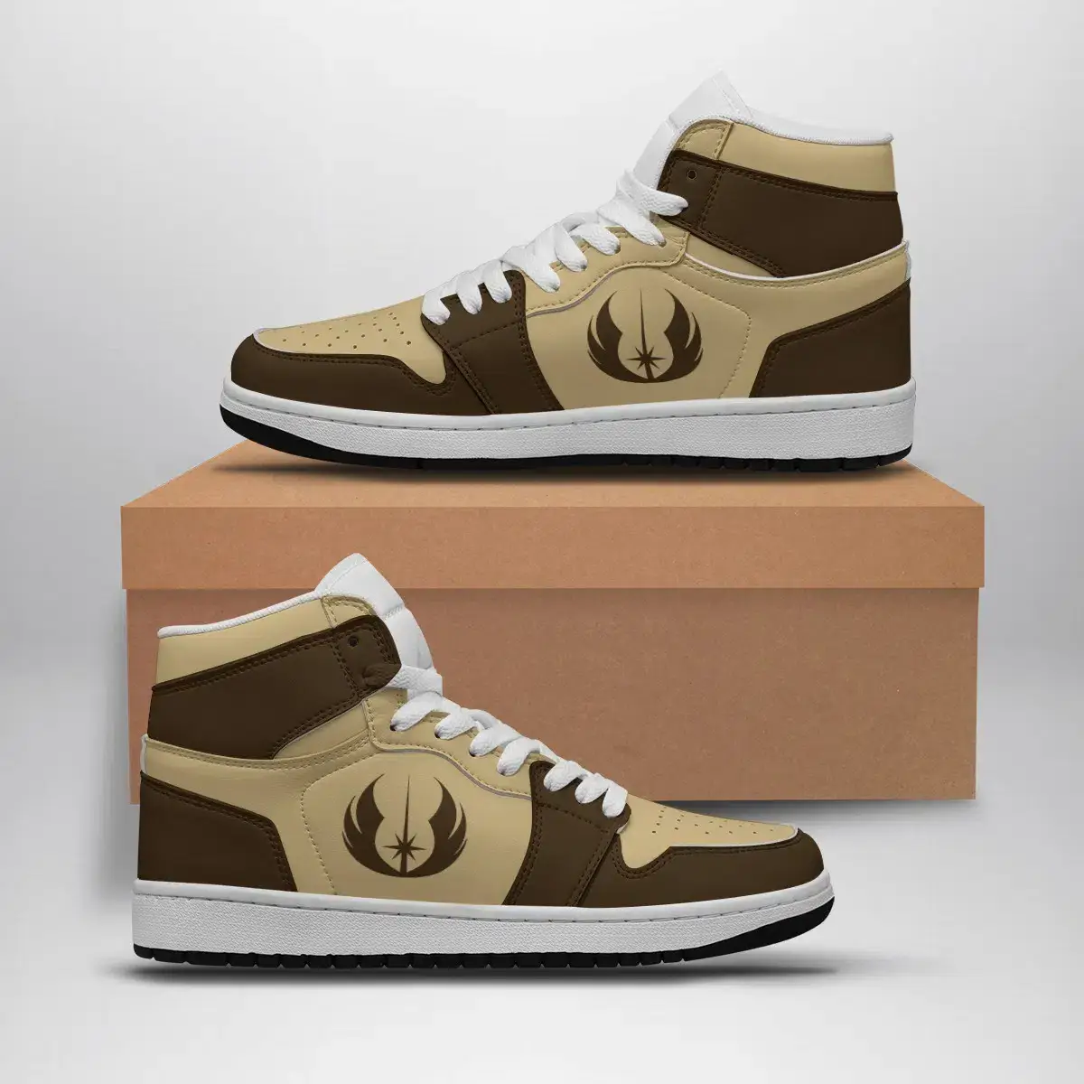 Jedi Star Wars Air Jordan 1 Shoes