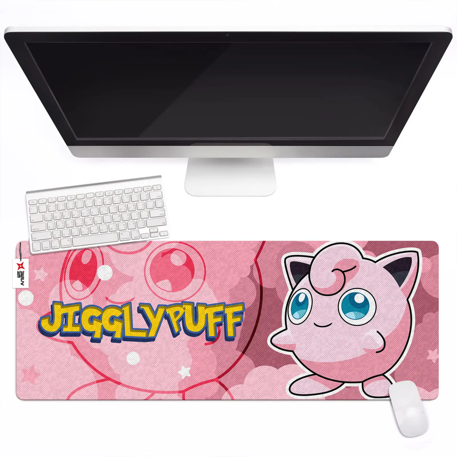 Jigglypuff Mouse Mat Custom Anime Personalized Mouse Pad