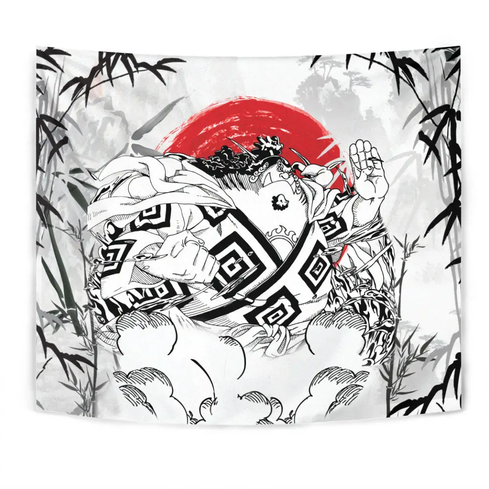 Jinbe Tapestry Custom Anime Wall Decor