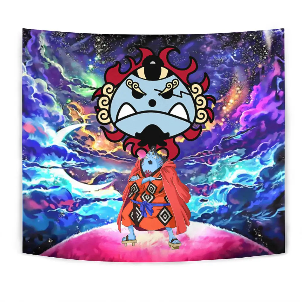 Jinbe Tapestry Custom Galaxy Anime Wall Decor