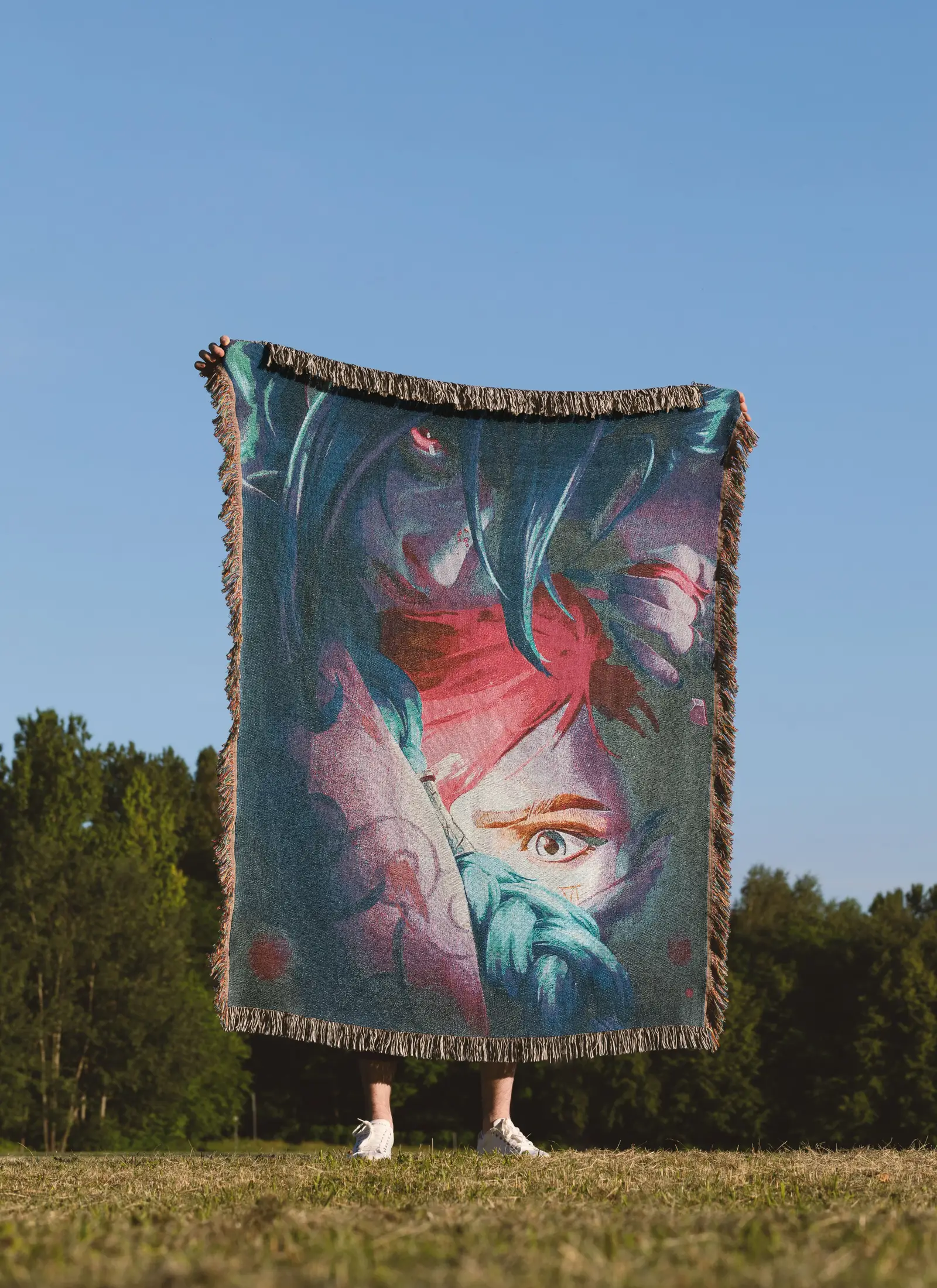 Jinx & Vi Arcane Season 2 Woven Blanket