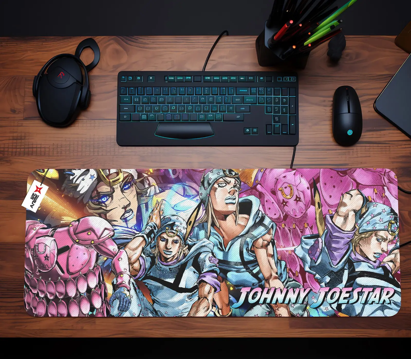 Johnny Joestar Mouse Mats Personalized Name Custom