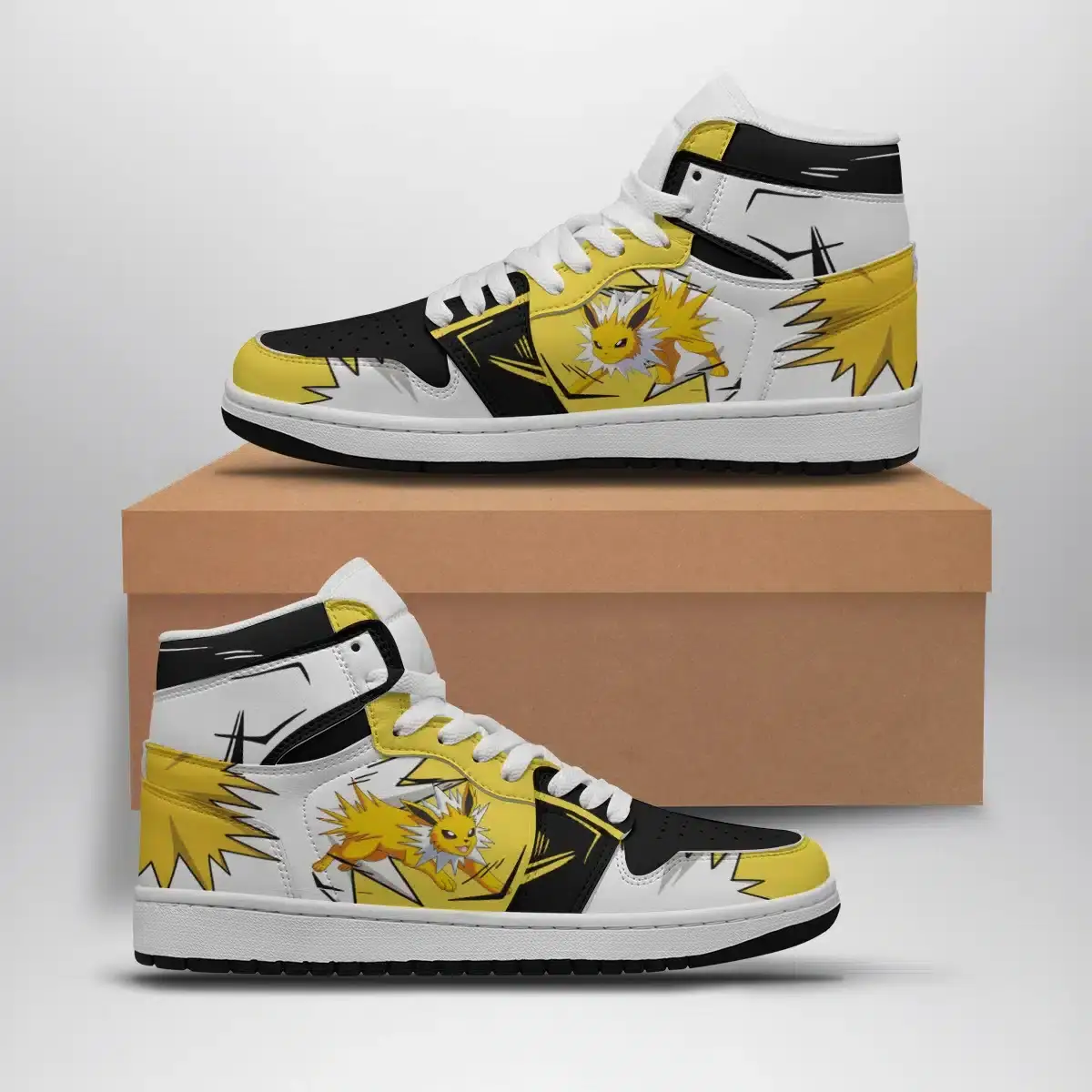 Jolteon V2 Pokemon Air Jordan 1 Shoes