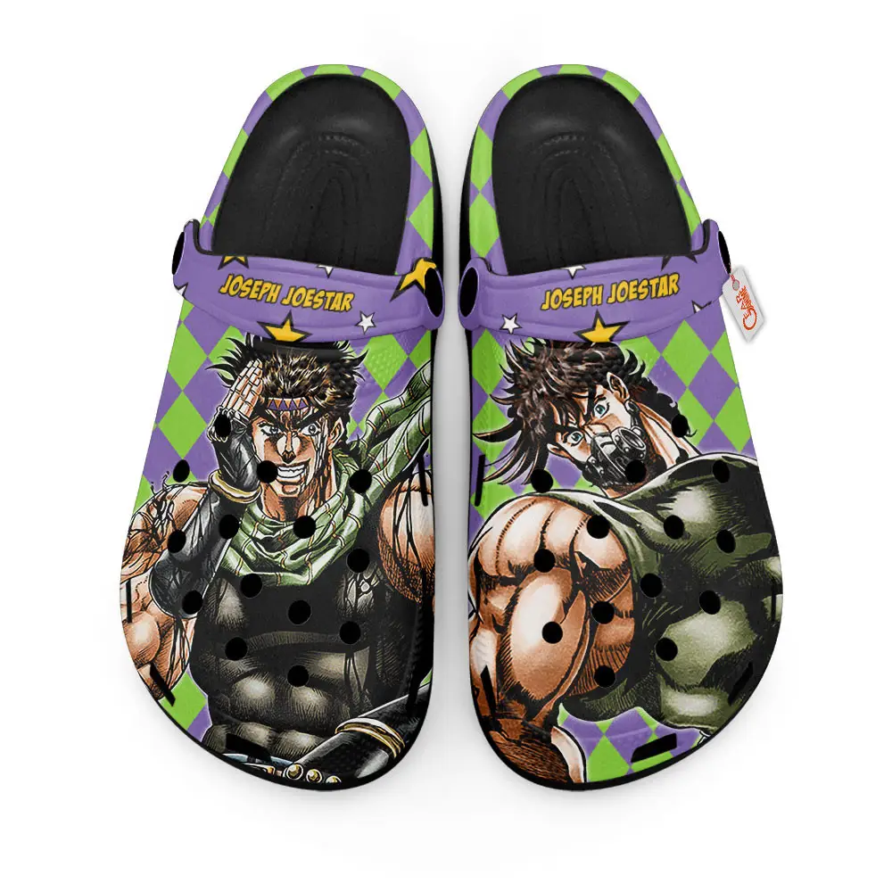 Joseph Joestar Personalized Anime Clogs