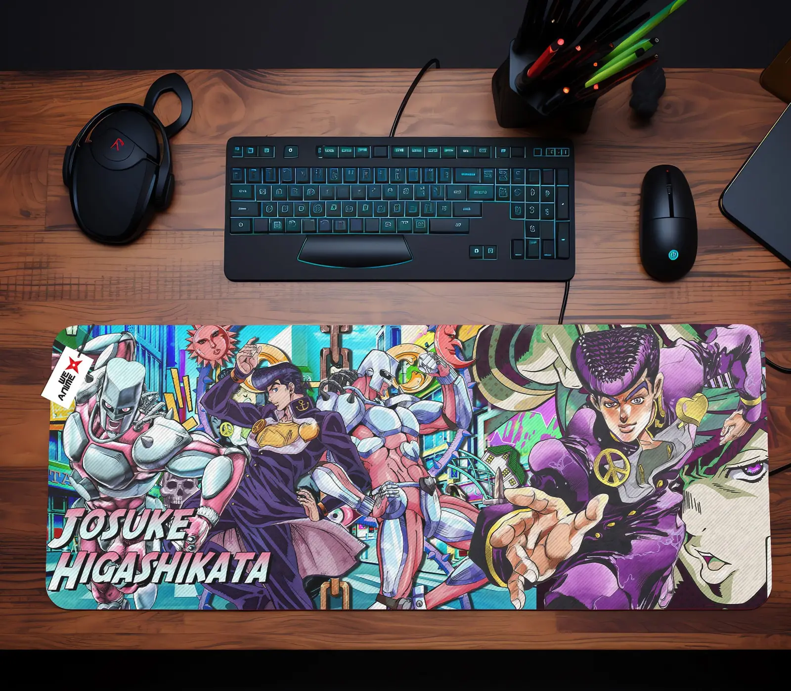 Josuke Higashikata Mouse Mats Personalized Name Custom