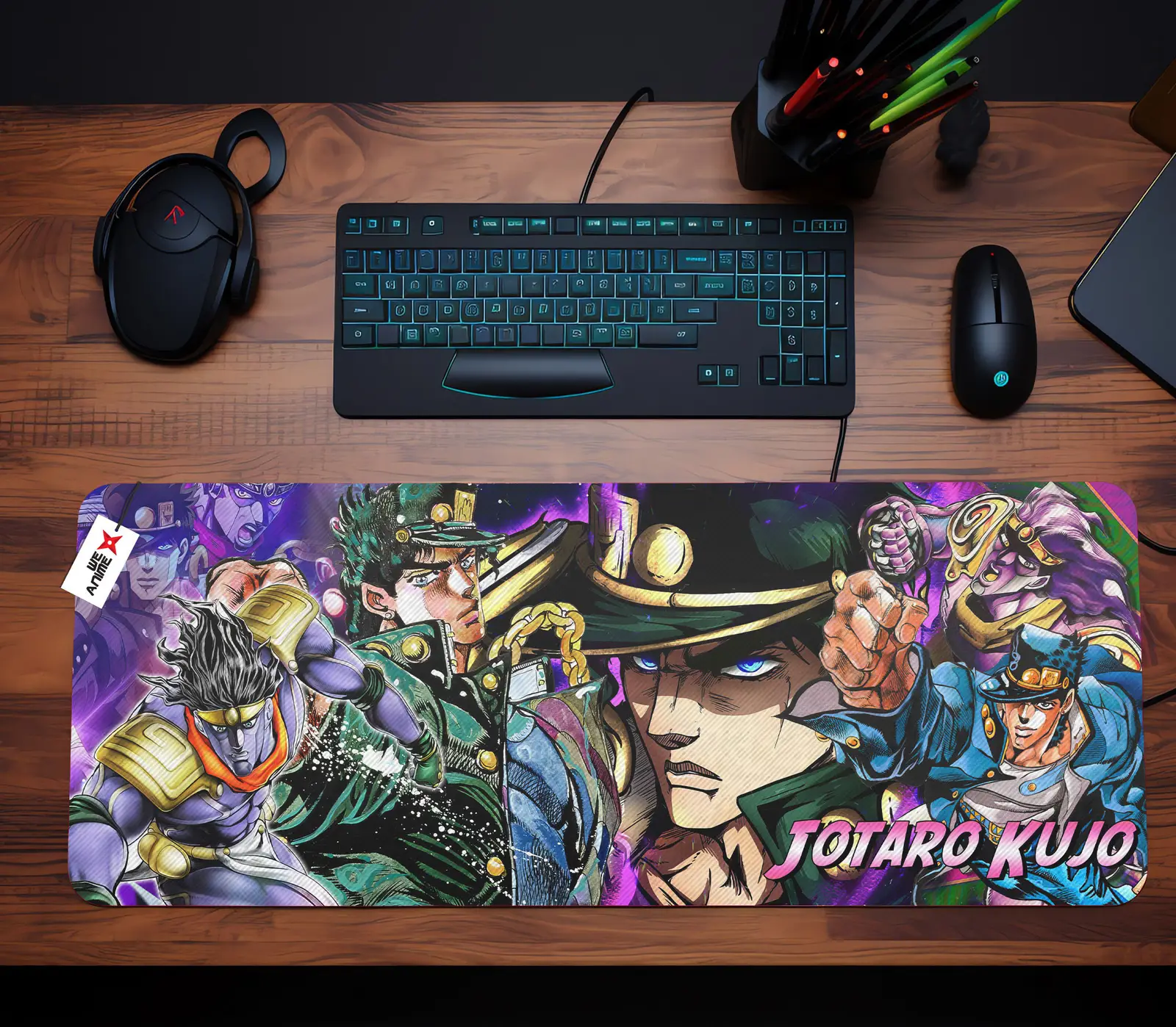 Jotaro Kujo Mouse Mats Personalized Name Custom