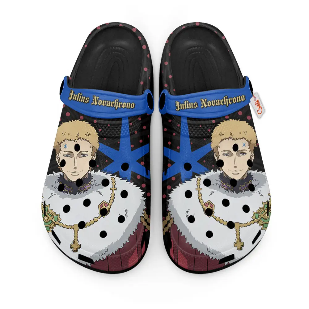 Julius Novachrono Personalized Anime Clogs