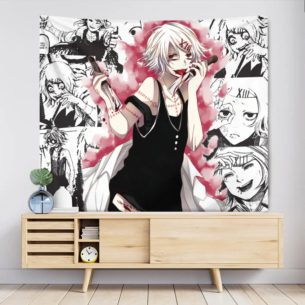 Juuzou Suzuya Tapestry Custom Tokyo Ghoul Manga Anime Wall Decor