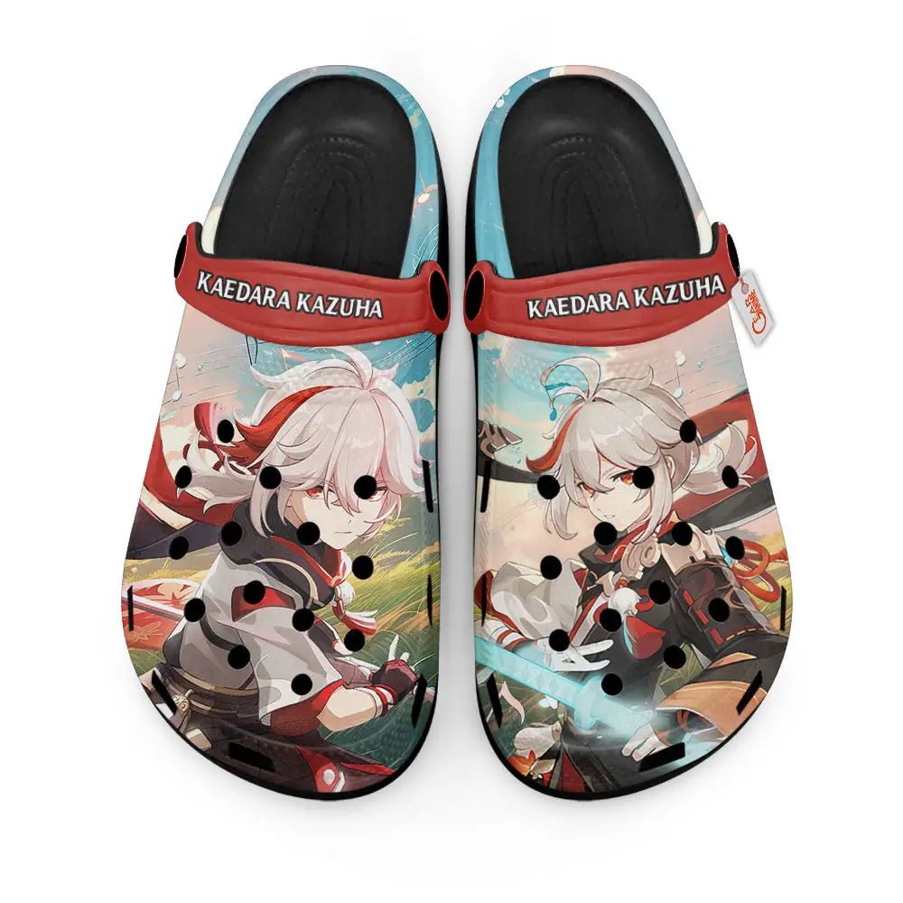 Kaedara Kazuha Genshin Impact Edition Premium Clogs Personalized Name