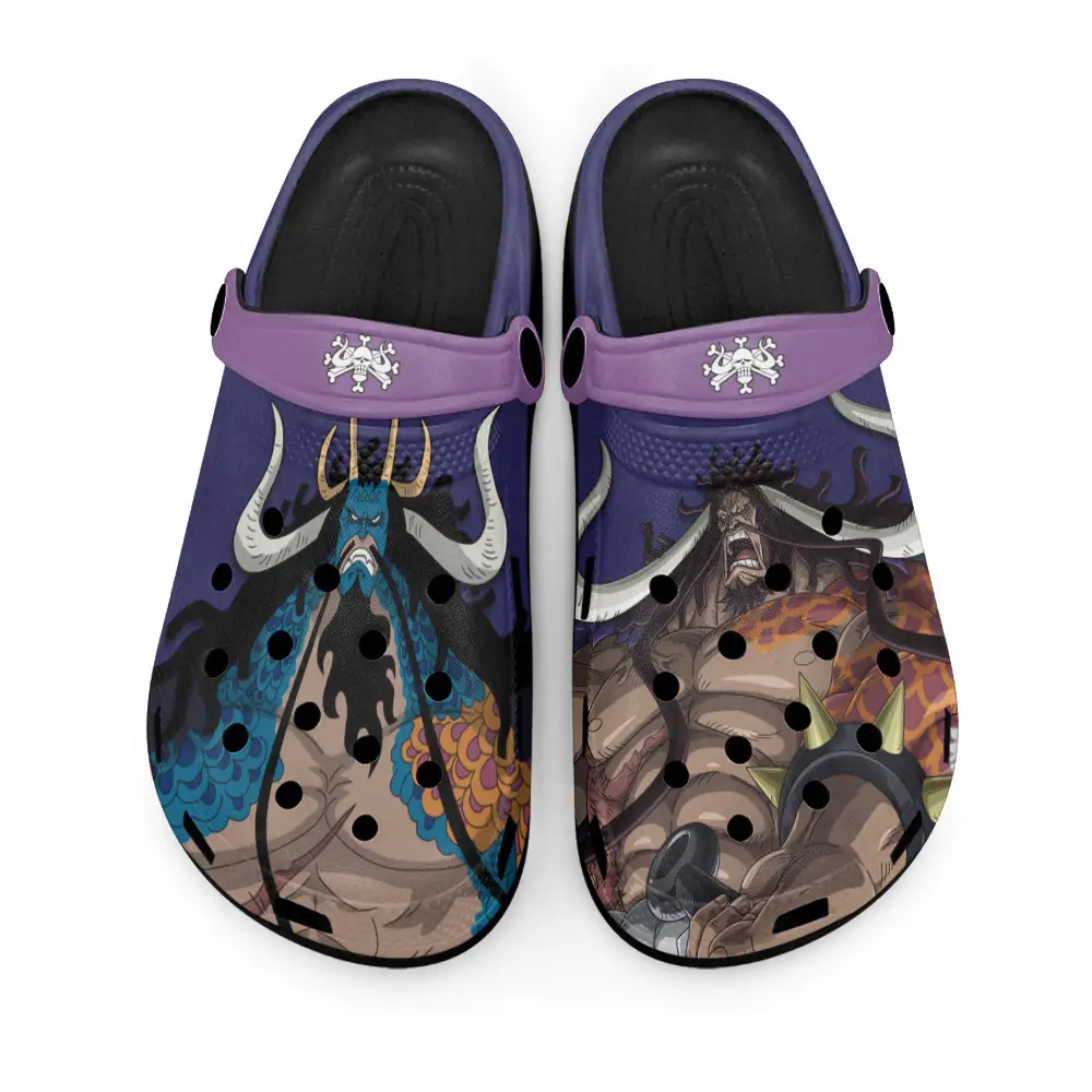 Kaido Edition Custom Anime Clogs