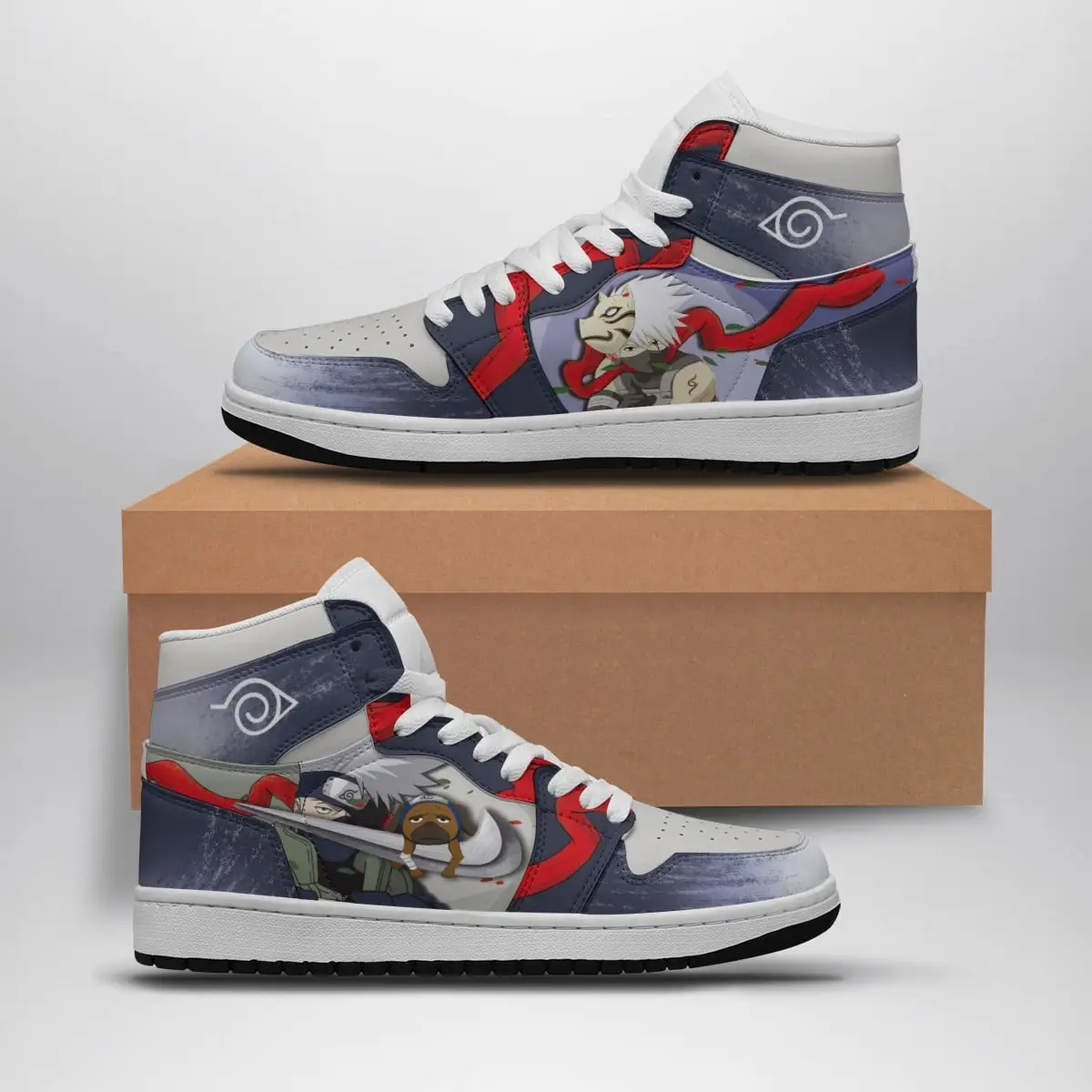 Kakashi Anbu Naruto Air Jordan 1 Shoes