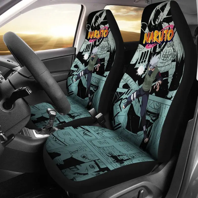 Kakashi Car Seat Covers Custom Manga Anime Car Accessories 