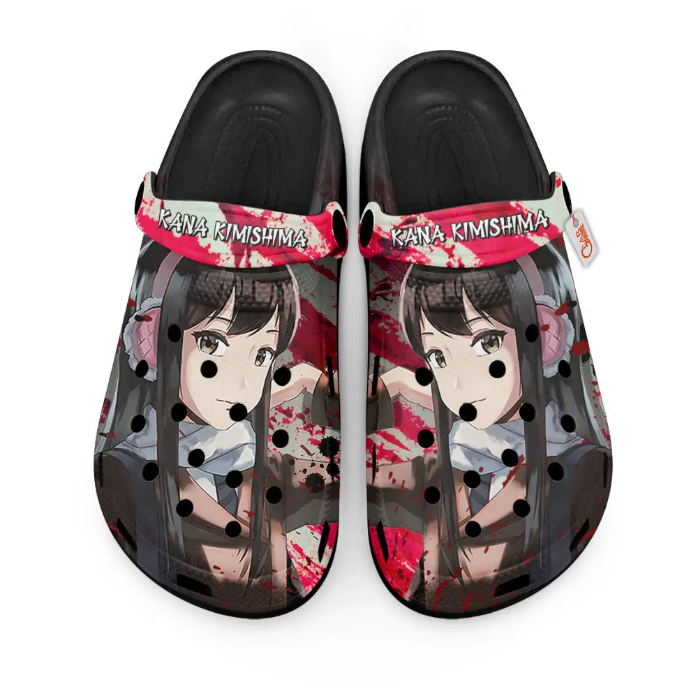 Kana Kimishima Horror Halloween Edition Custom Anime Clogs