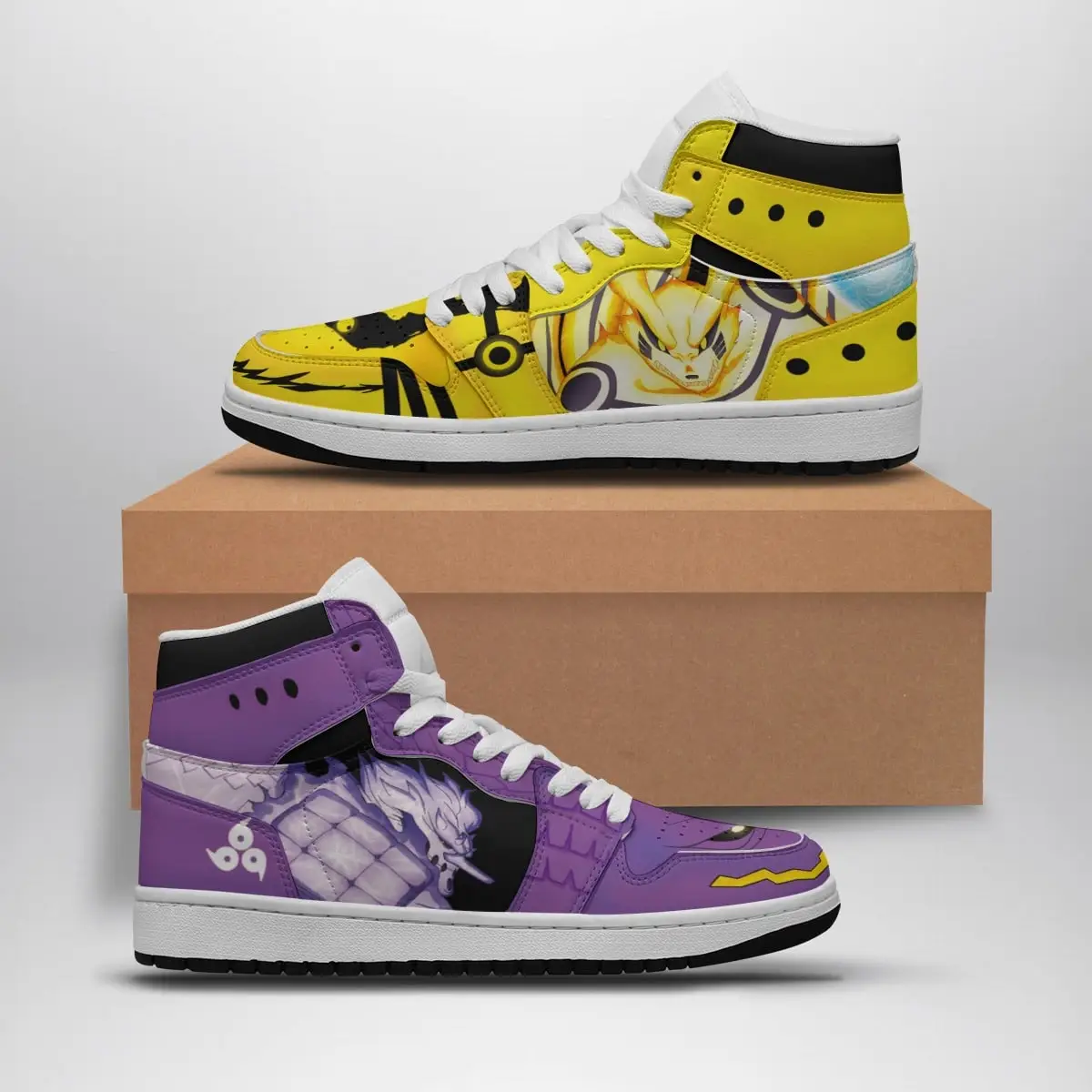 Karuma and Susano Naruto Air Jordan 1 Shoes