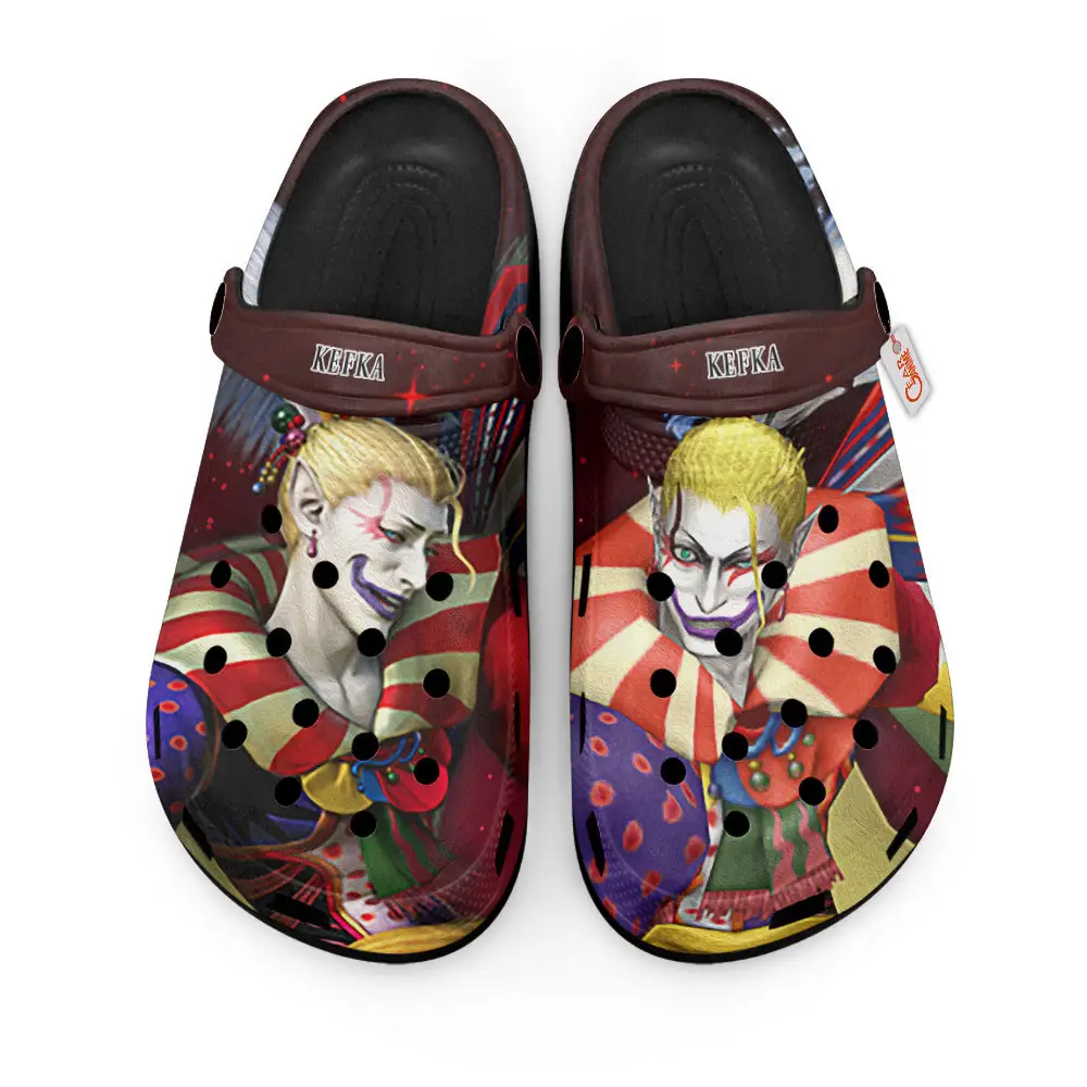 Kefka Final Fantasy Premium EVA Clogs