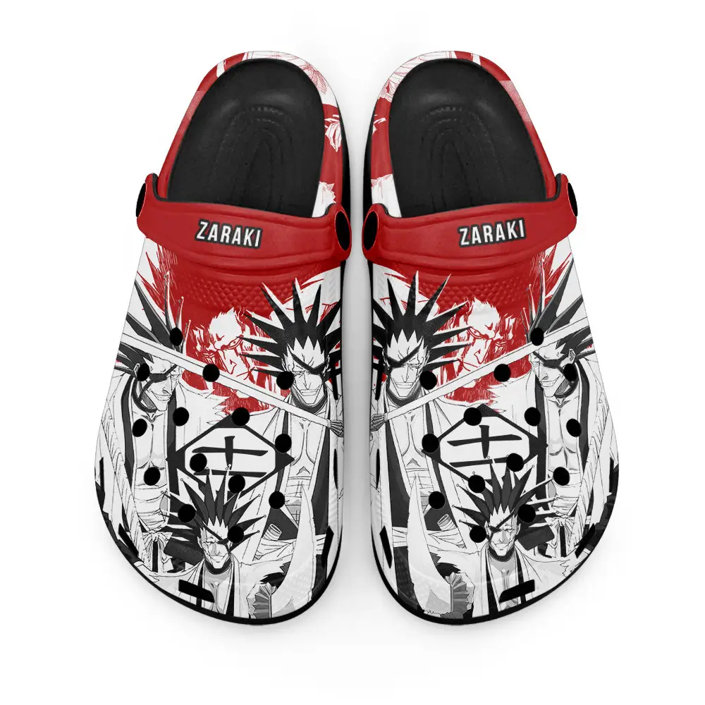 Kenpachi Zaraki Personalized Anime Clogs