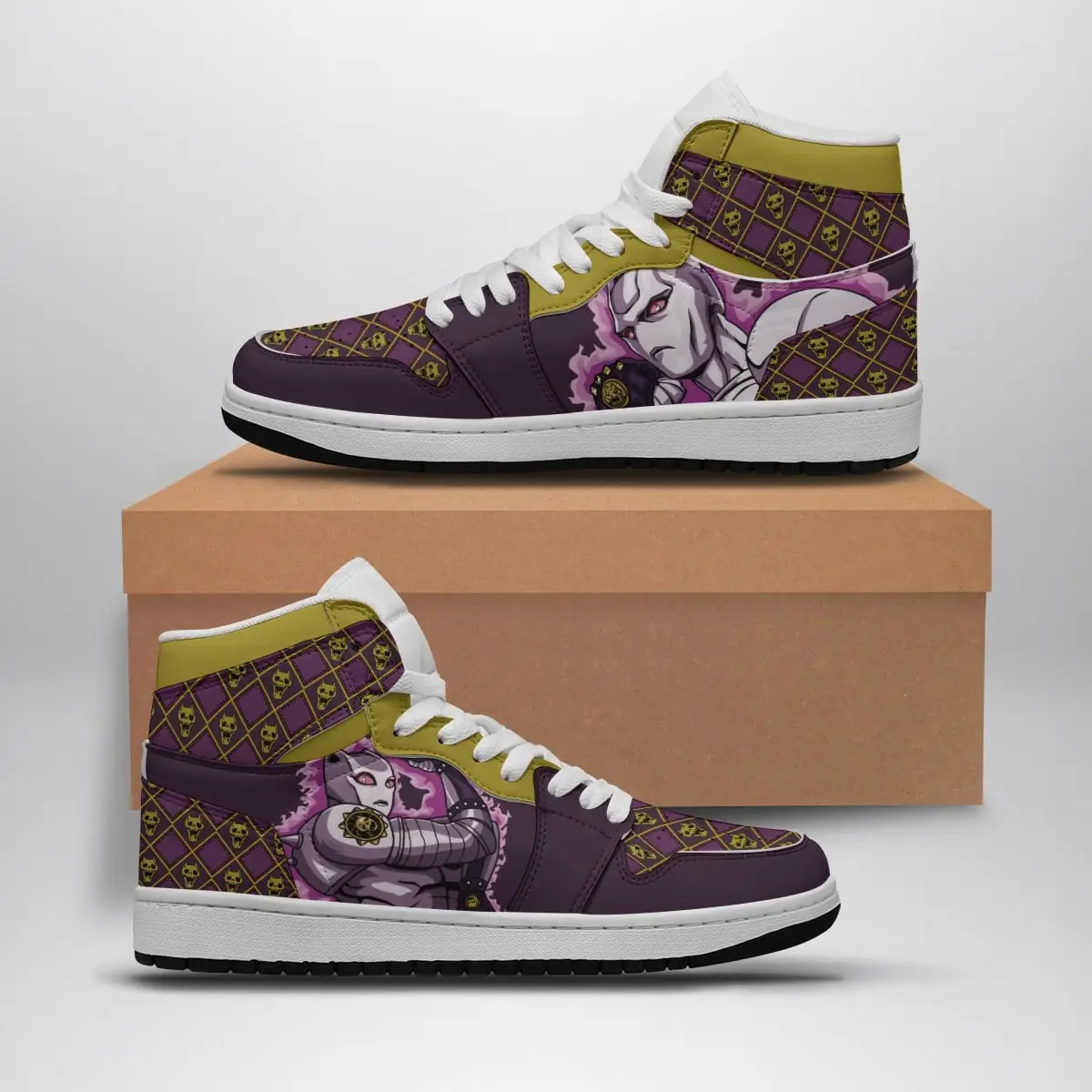 Killer Queen Bites The Dust Jojo's Bizarre Adventure Air Jordan 1 Shoes