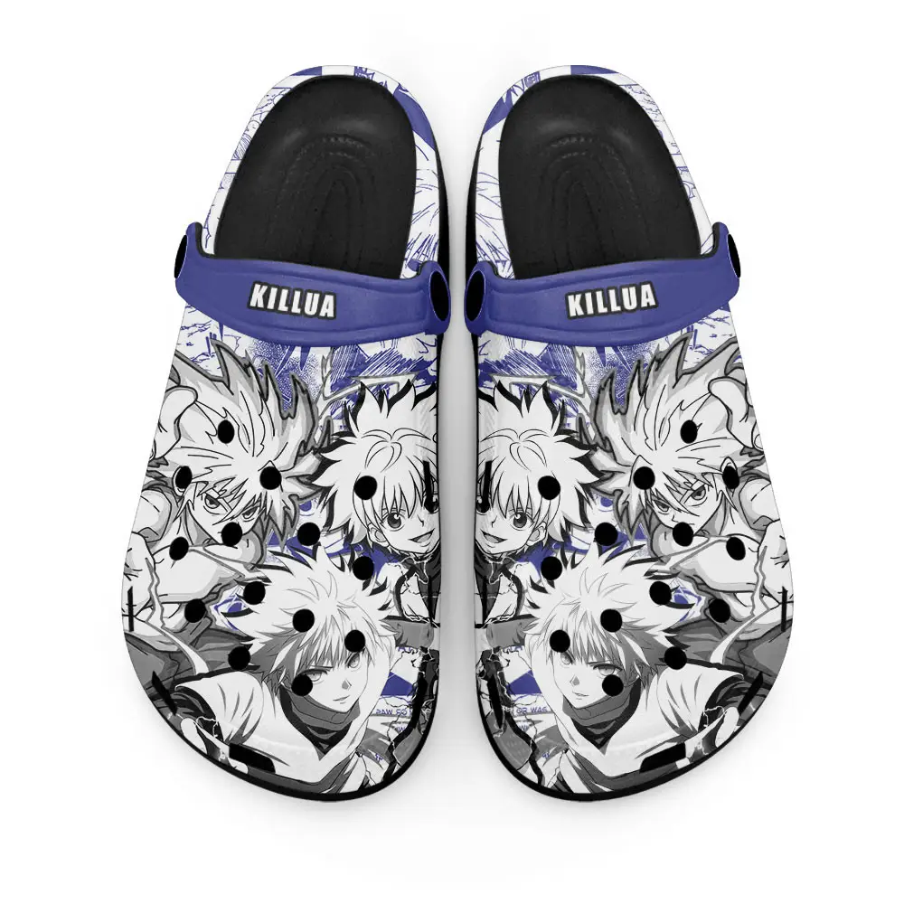 Killua Premium EVA Clogs Custom Name