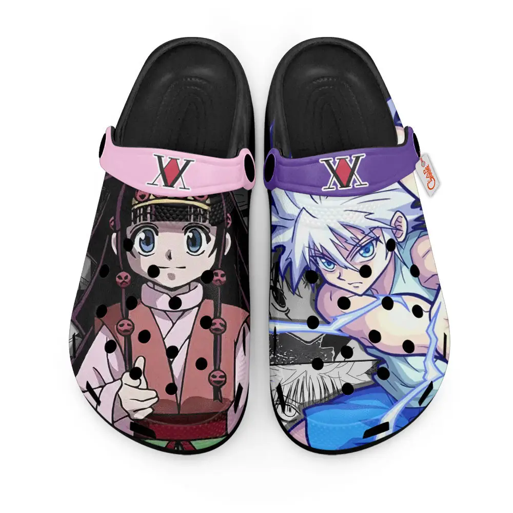 Killua x Alluka Zoldyck Edition Custom Anime Clogs