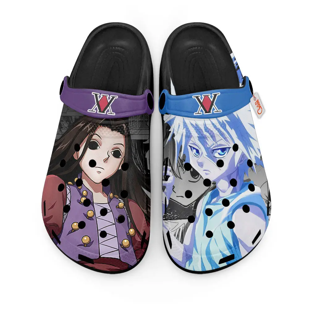 Killua x Illumi Zoldyck Edition Custom Anime Clogs