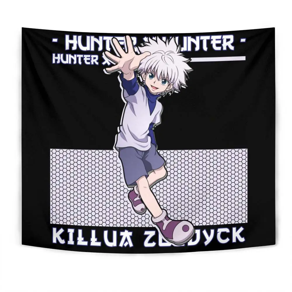 Killua Zoldyck Tapestry Custom Anime Wall Decor