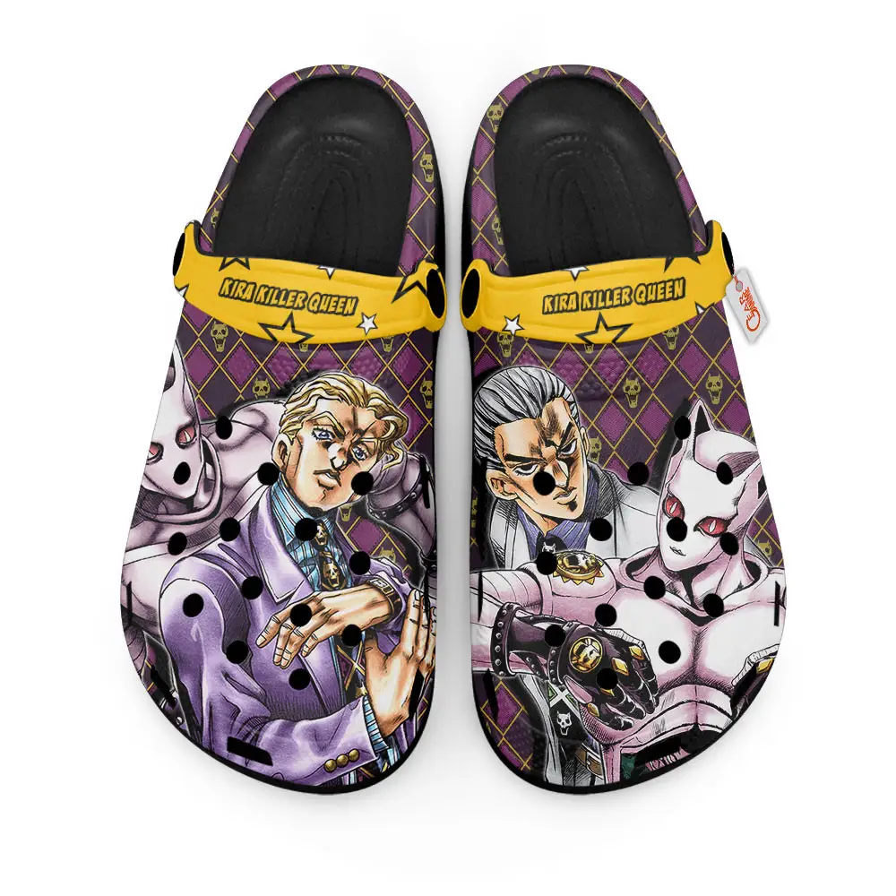 Kira Killer Queen Personalized Anime Clogs