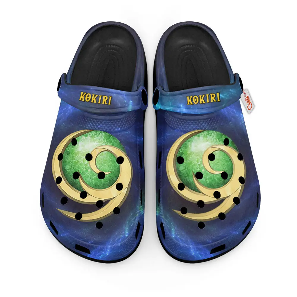 Kokiri Premium Clogs Legend of Zelda Personalized