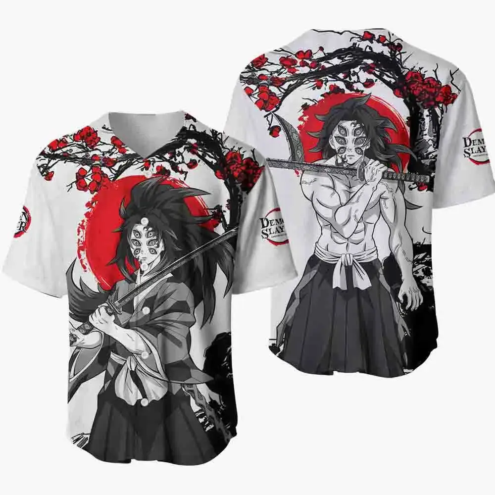 Kokushibo Kimetsu Anime Shirt Jersey - Benietee Shop