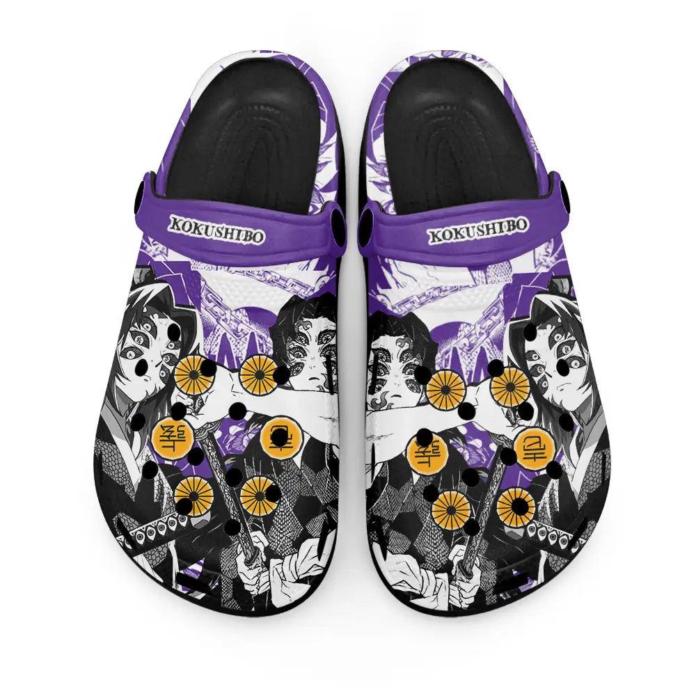Kokushibo Personalized Anime Clogs