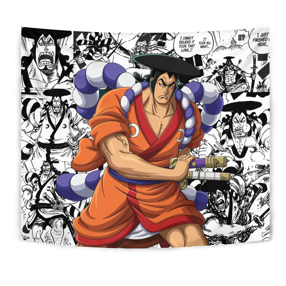 Kozuki Oden Tapestry Custom Anime Manga Room Wall Decor