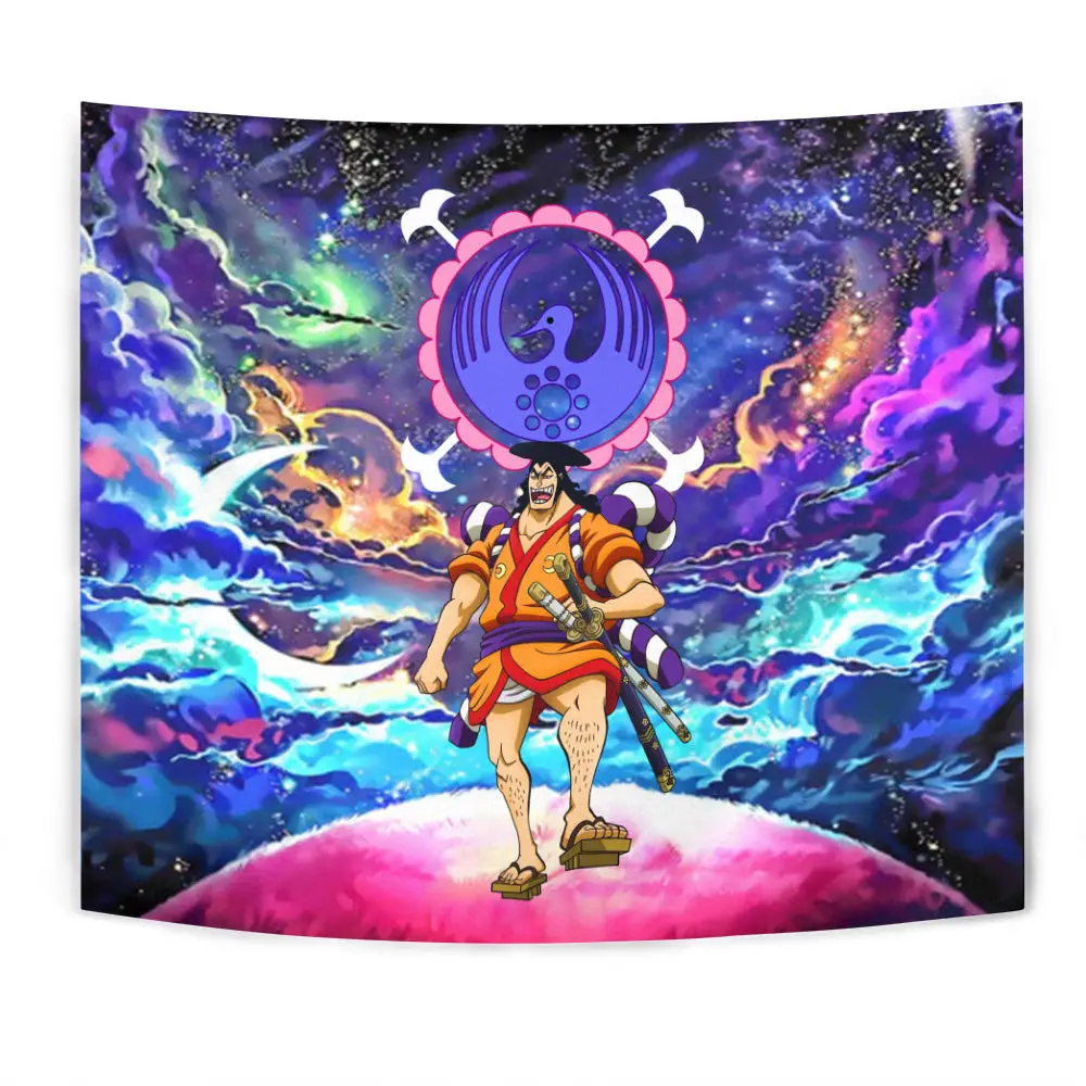 Kozuki Oden Tapestry Custom Galaxy Anime Wall Decor