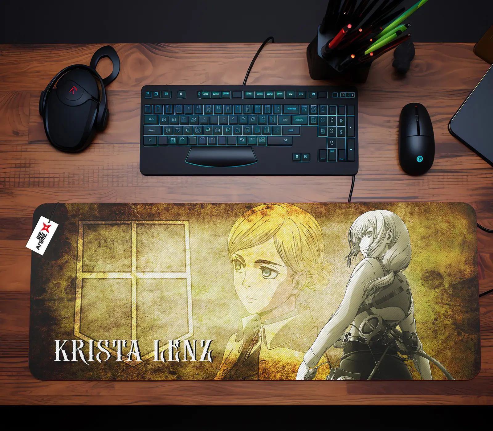 Krista Lenz (Historia Reiss) Mouse Mats Personalized Name Custom