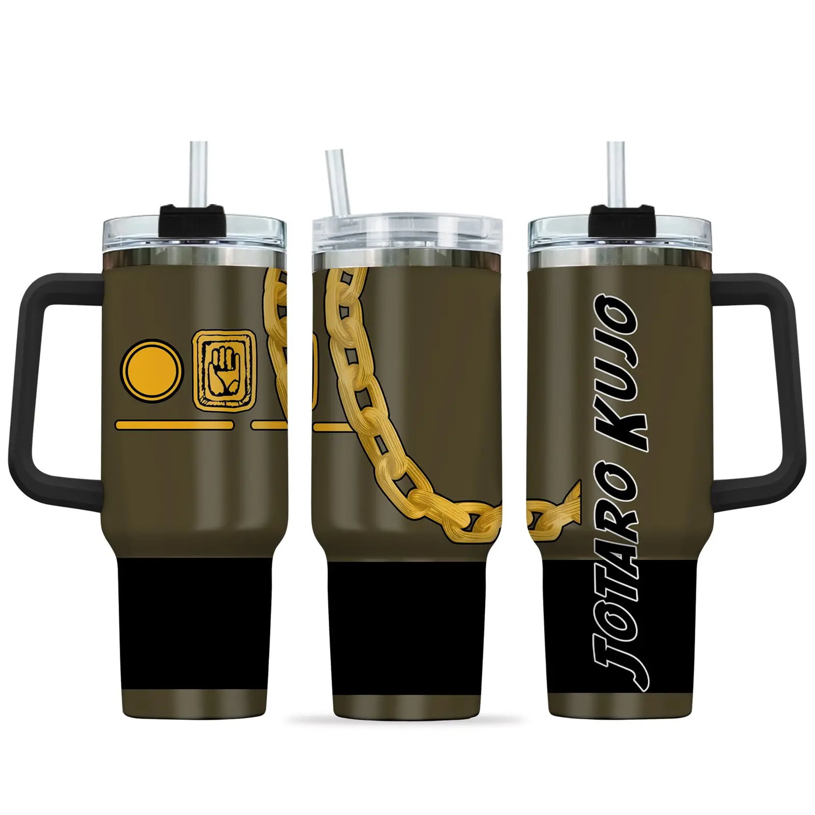 Kujo Jotaro Anime Tumbler 40oz
