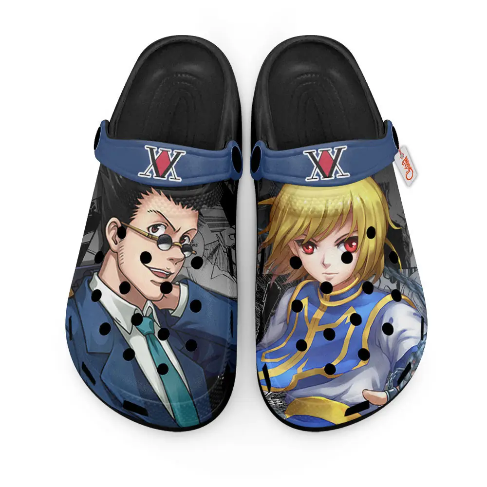 Kurapika x Leorio Edition Custom Anime Clogs