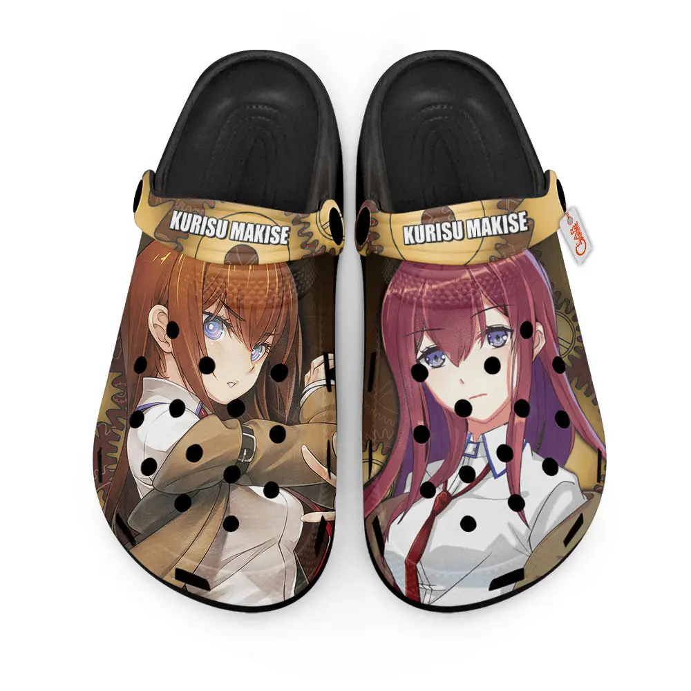 Kurisu Makise Edition Premium Clogs Personalized Name