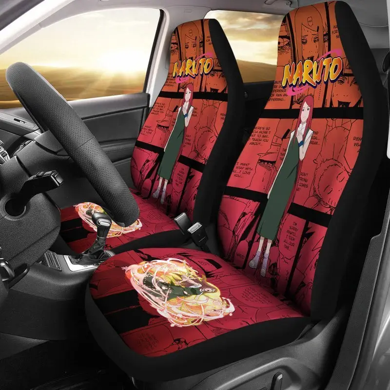 Kushina Car Seat Covers Custom Manga Anime Car Accessories 