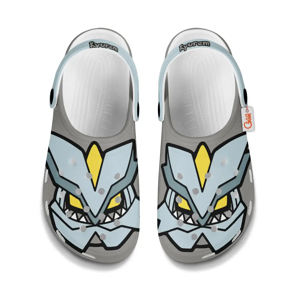 Kyurem Edition Custom Anime Clogs Funny Style