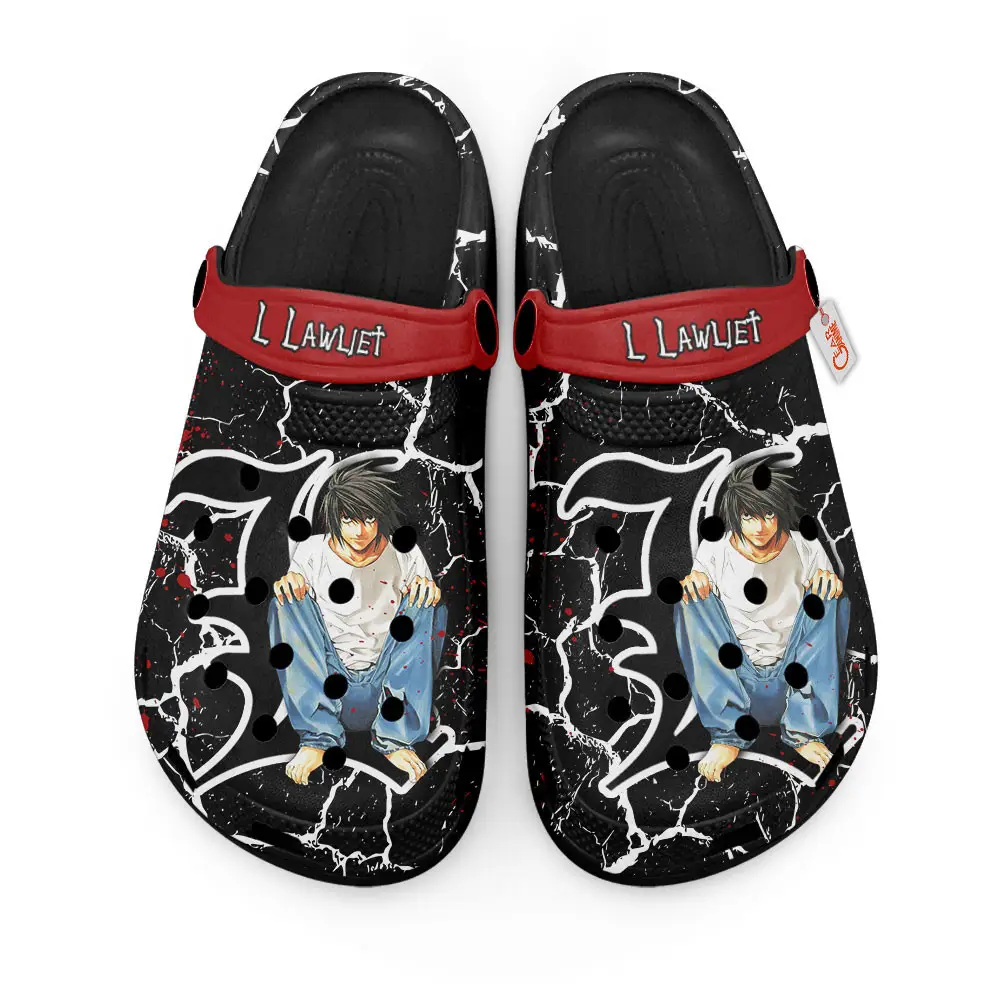 L Lawliet Personalized Anime Clogs