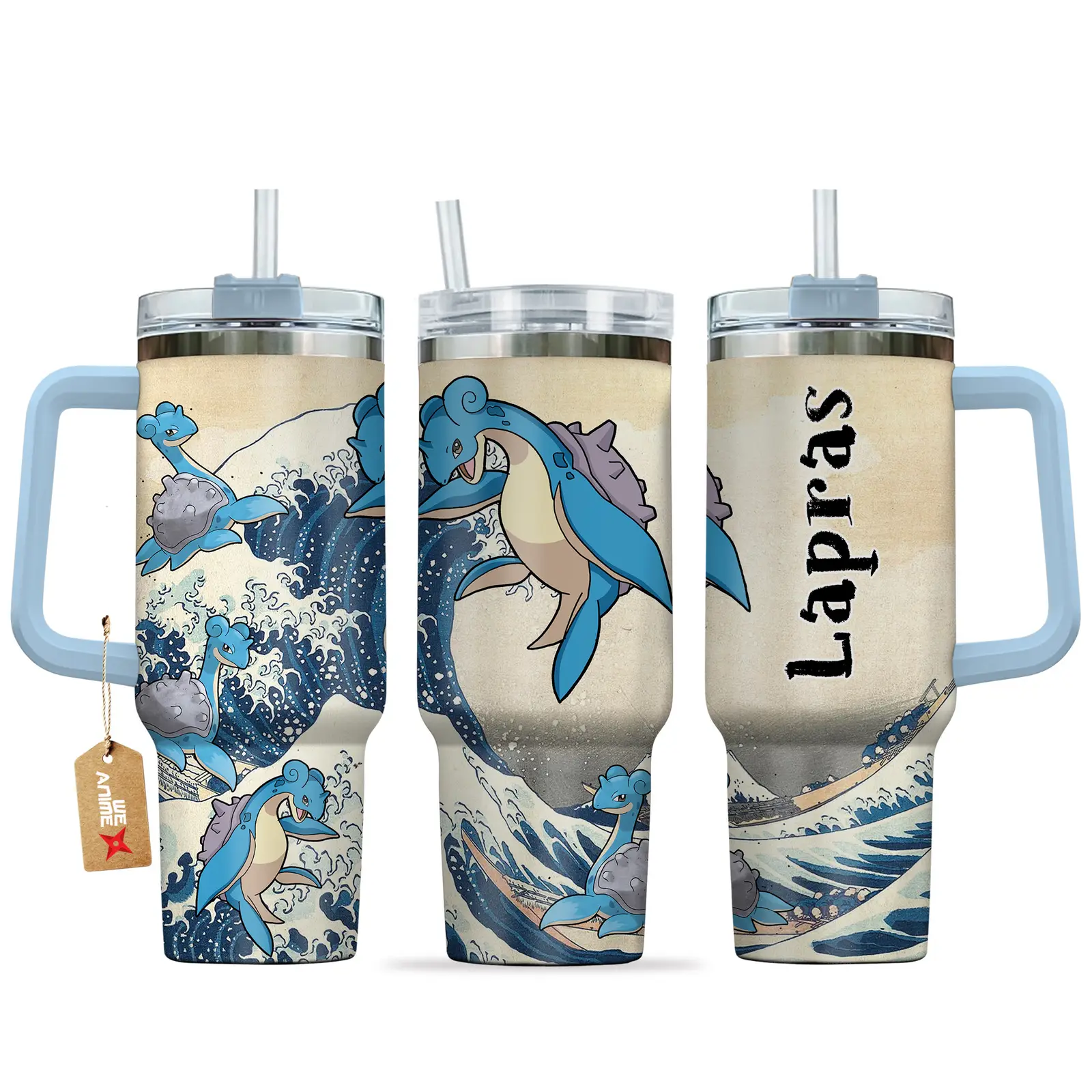 Larpas Anime Tumbler 40oz Kanagawa Collection