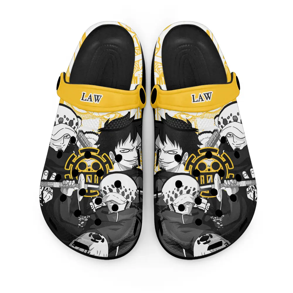 Law Personalized Anime Clogs