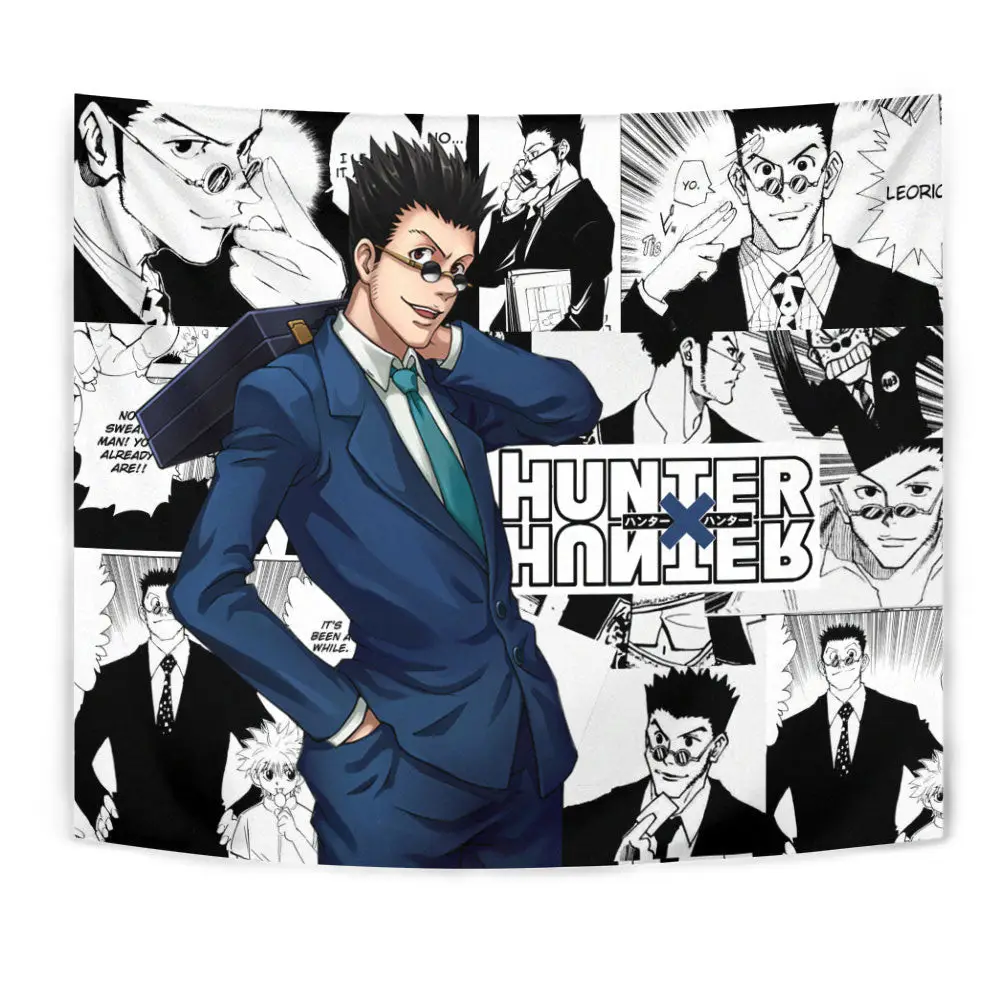 Leorio Paladiknight Tapestry Custom Anime mix Manga Home Room Wall Decor