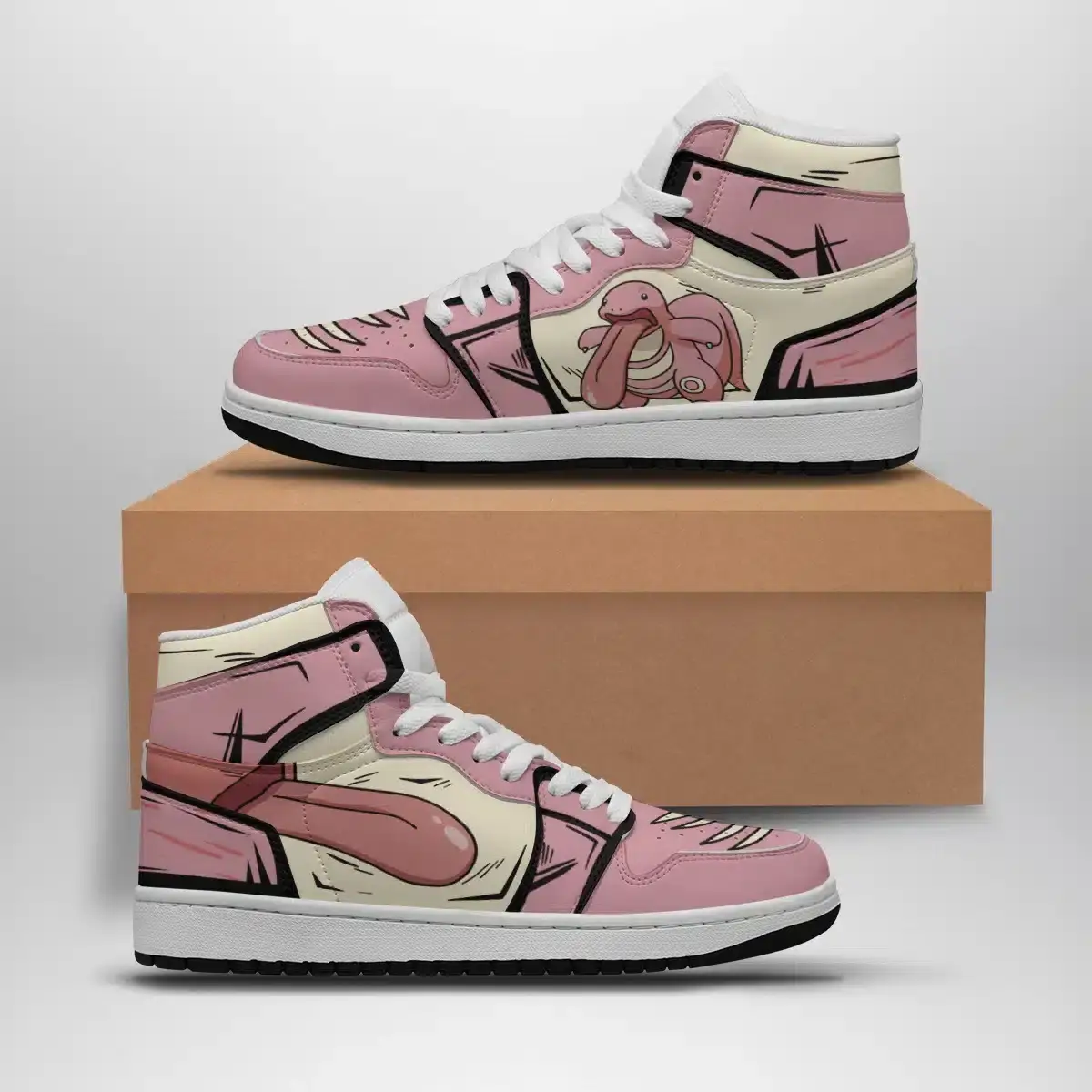 Lickitung Pokemon Air Jordan 1 Shoes