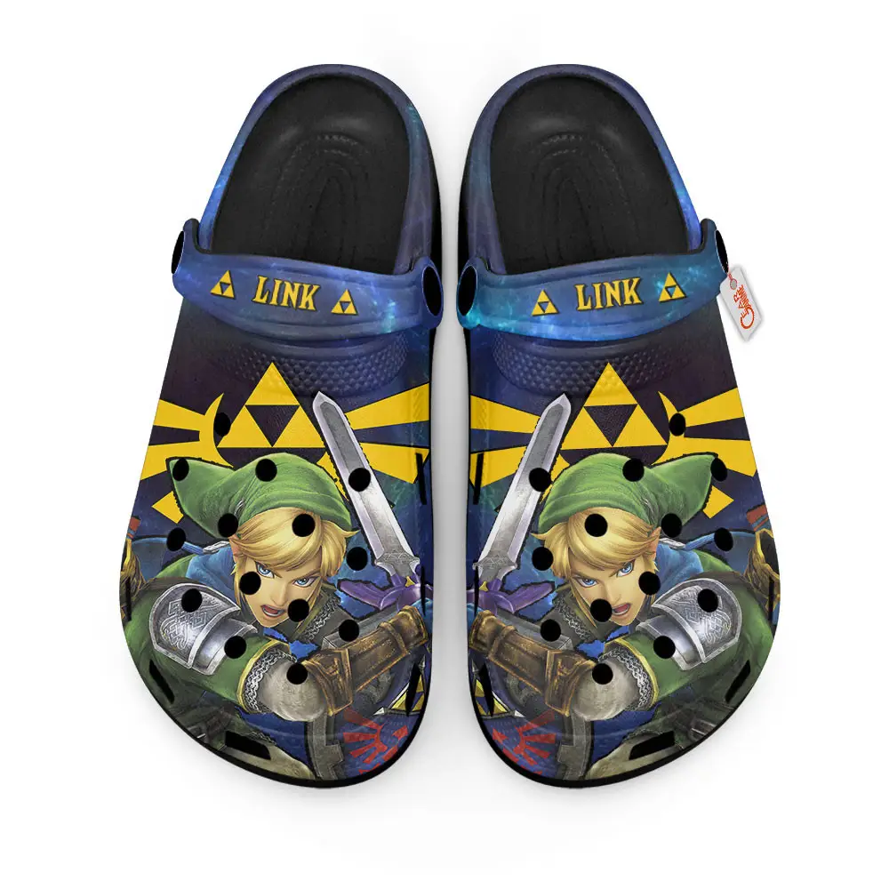 Link Premium Clogs Legend of Zelda Personalized