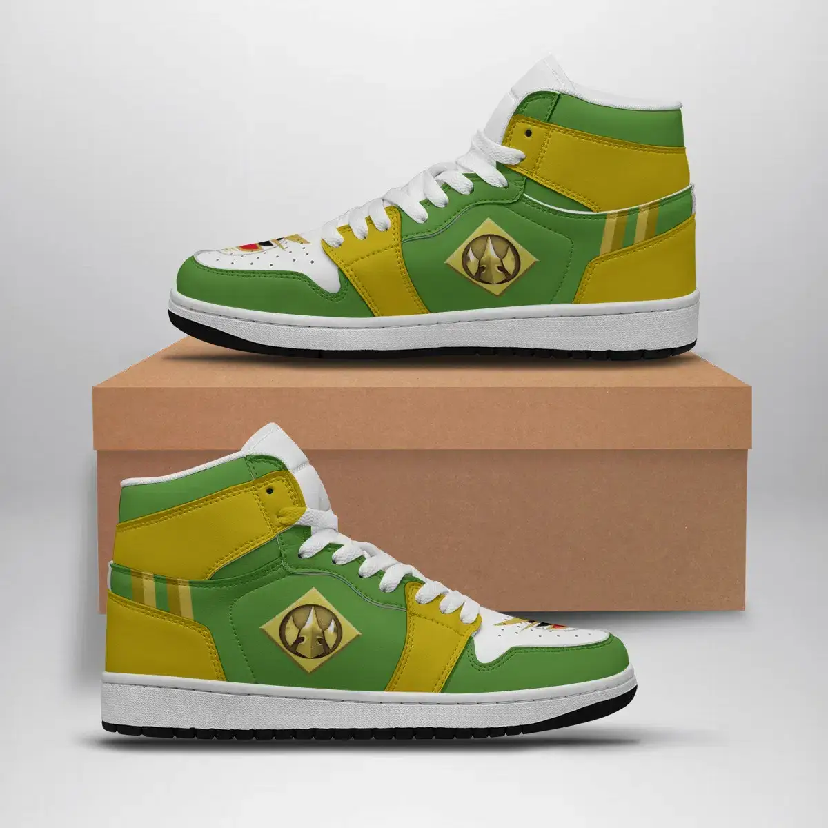 Lord Drakkon Mighty Morphin V2 Power Rangers Air Jordan 1 Shoes